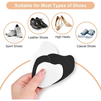 Afbeelding van Schoen Hiel Reparatie Patch Sneaker Gat Kit Zelfklevend Hiellapje Leer Sportschoenen Beschermen Vrouwen Mannen 20 Paar 2 Maten