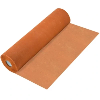 Afbeelding van 100%Mosel tafelloper vlieseline in terracotta (30 cm x 25 m), elegante tafeldecoratie voor verjaardagen en bruiloften, kleurrijke versiering speciale gelegenheden