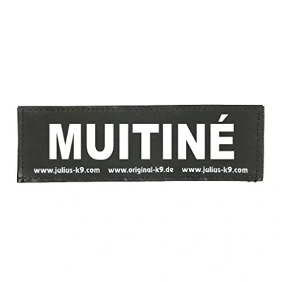 Afbeelding van Verwisselbare Patches, 1 paar, MUITINÉ, Maat: Small, Black