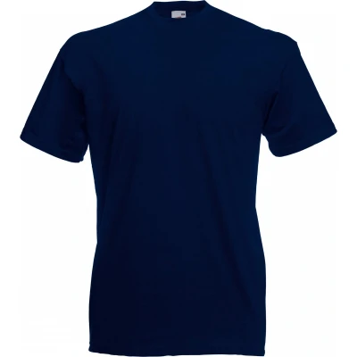 Afbeelding van Fruit Of The Loom Heren Valueweight T shirt met korte mouwen (Donker Marine)