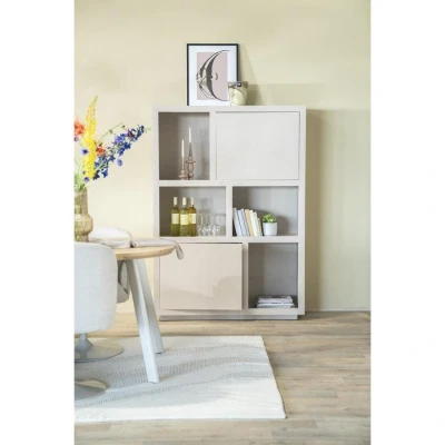 Afbeelding van Eleonora Kabinet Helsinki 120x170 cm taupe Hout