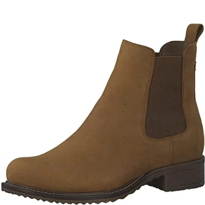 Afbeelding van Tamaris Dames 1 25422 29 enkellaarsjes, zwart, 37 EU