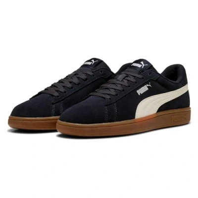 Afbeelding van PUMA Unisex Smash 3.0 Sneaker, Nieuw Navy Warm Wit, 37 EU