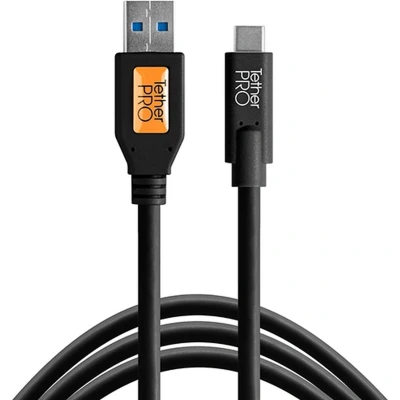 Afbeelding van TetherPro USB type C male to 3.0 A kabel CUC3215 BLK