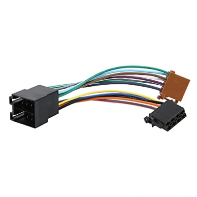 Afbeelding van Kabelboom Adapter, ISO Auto Stereo Audio Kit Fit voor Peugeot 106 206 306 307 405 406 607