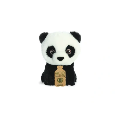Afbeelding van Eco Nation Pluchen Knuffel Mini Panda 13 cm
