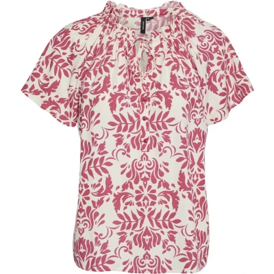 Afbeelding van VERO MODA top VMIMMA met all over print roze