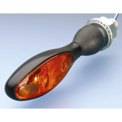 Afbeelding van Kellermann Micro 1000 indicator, zwarte behuizing / geel glas, flexibele montage, zwart voor man