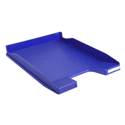Afbeelding van Exacompta ref. 114104D 1 Brievenbak COMBO MINI Afmetingen: 34,7x25,5x3,8 cm voor A4 documenten + nachtblauwe kleur Blauer Engel gecertificeerd capaciteit 250 vellen