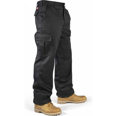 Afbeelding van Lee Cooper Hose LCPNT205 Men&#039;s Workwear Cargo Trouser Black W38 L31