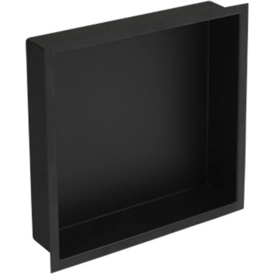 Afbeelding van Plieger Inbox inbouwnis 30x30x7.5cm matzwart