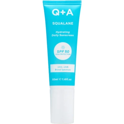 Afbeelding van 2e product 50% korting Q+A Squalane Hydrating Facial Sunscreen SPF50 50ml