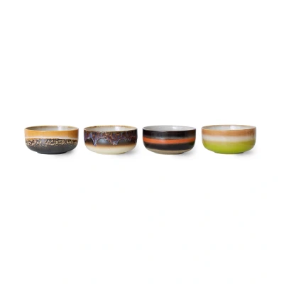 Afbeelding van HKliving kom 70&#039;s (Ø12,5 cm) (set van 4)