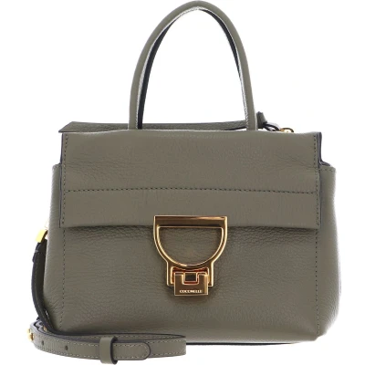 Afbeelding van COCCINELLE Leren Handtas Schoudertas Arlettis Handbag Laurel Green Kaki