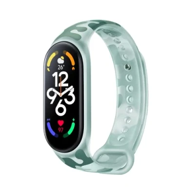 Afbeelding van Armband voor Xiaomi Smart Band 7 Kaki groen, 160 224 mm