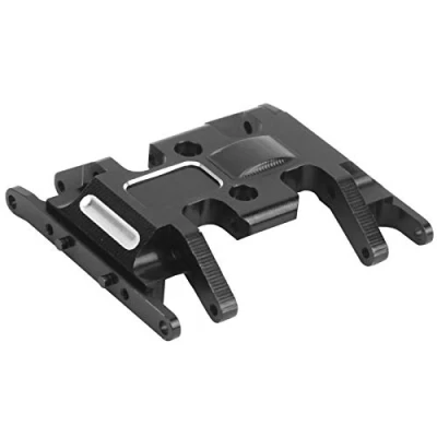 Afbeelding van VGEBY RC Gearbox Skid Plate, 1/24 Gearid Onderrijbeveiliging Simulatie Auto Aluminiumlegering Chassis Armor Accessoires voor Axial SCX24 90081 AXI00002
