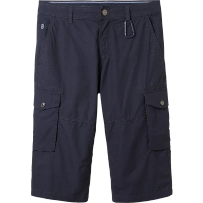 Afbeelding van TOM Tailor MIT Print Shorts, Heren, Maat: 30, Navy geometric structure