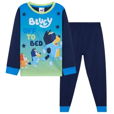 Afbeelding van BlueY Lange pyjama voor jongens, cadeau kinderen, Meerkleurig, 2 3 Jaar