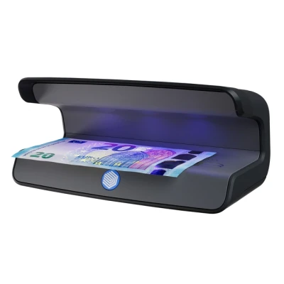 Afbeelding van Safescan 55 led bankbiljettentester met ultrasterk UV licht Valsgeldtester voor bankbiljetten, creditcards en identiteitskaarten geldzoeker 3 krachtige ledlampjes geldcontrolemachine