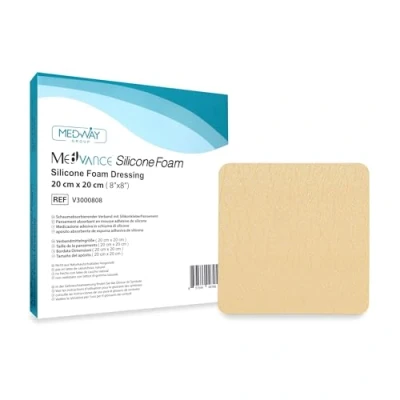 Afbeelding van MedVance TM Silicone Adhesive Foam Absorbent Dressing, 20 cm x cm, Box of 5 dressings