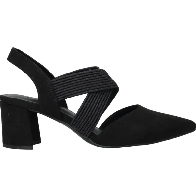 Afbeelding van Marco Tozzi Klassieke pumps, Dames, Maat: 39, Zwart Textiel