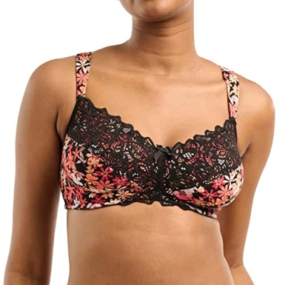 Afbeelding van Sans Complexe Ava Fantasie Post Surgical Bra Zwart/Roze katoen C 75 Dames