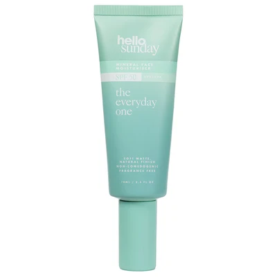 Afbeelding van Hello Sunday THE Everyday ONE Noncomedogenic Mineral FACE Moisturiser SPF 50 WITH Centella Asiatica Zonnebrandcrème, Maat: 70 ml,