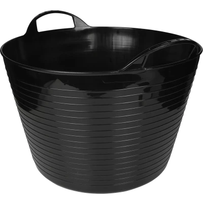 Afbeelding van Benson Mand flexibel 22 ltr zwart