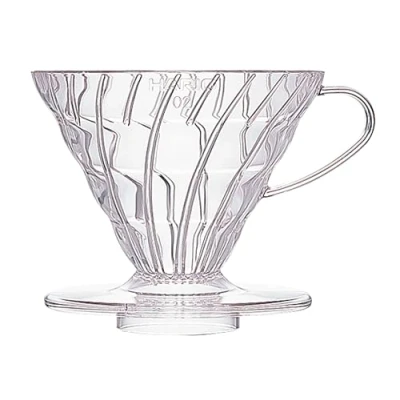 Afbeelding van Hario V60 Plastic Dripper 02 (Transparant) VD 02T