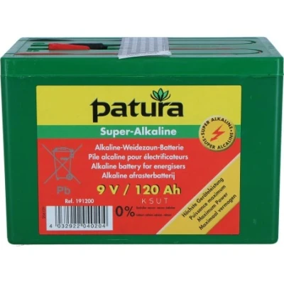 Afbeelding van Batterij 9 Volt Super Alkaline 120 Ah