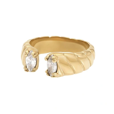 Afbeelding van Adore Crystal iXXXi Fame Ring 16 / Goud