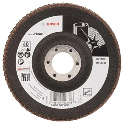 Afbeelding van Bosch Accessoires 1 Lamellenschijf 125 X581, Best for Inox haaks, 40 2608607638