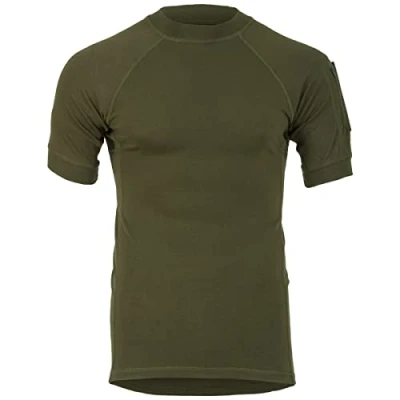 Afbeelding van Highlander Heren Combat T shirt Olijf maat M