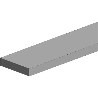 Afbeelding van Polystereen Rechthoekigprofiel (l x b h) 350 2 mm 9 stuk(s)