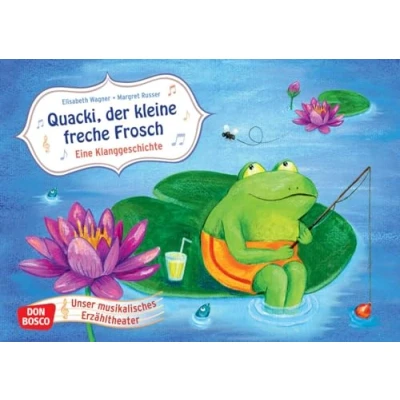 Afbeelding van Quacki, der kleine freche Frosch. Kamishibai Bildkartenset