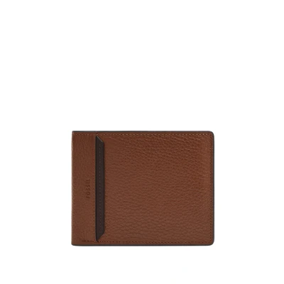 Afbeelding van Fossil Heren Huntington Bi Fold Portemonnee, bruin, Small
