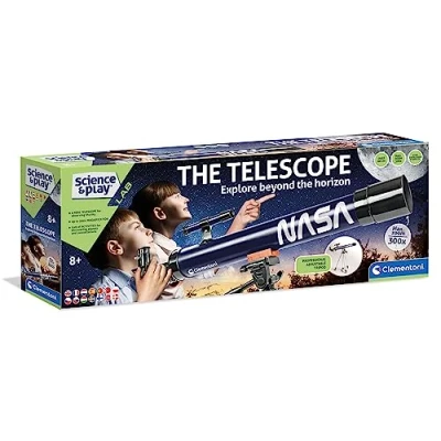 Afbeelding van Clementoni Wetenschap &amp; Spel Telescoop Experimenteerdoos Educatief speelgoed 8+ jaar