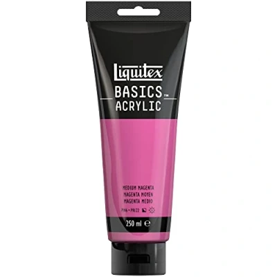 Afbeelding van Liquitex Basics 250ml Tube Medium Magenta