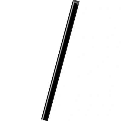 Afbeelding van Exacompta Ref 997081E Serodo Slide Binders (Doos van 25) 297mm Lengte x 12mm Breed, Geschikt voor gebruik met A4 documenten, Houdt ca. 120 Vellen Zwart
