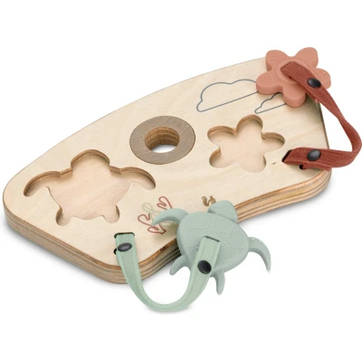 Afbeelding van Hauck Play Puzzling S Speelgoed geschikt voor Alpha+ / Beta+ FSC® gecertificeerd Turtle &amp; Flower