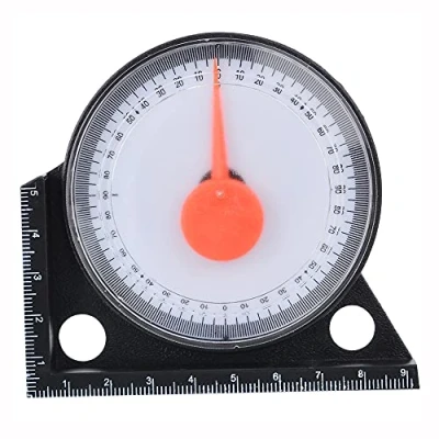 Afbeelding van ANCLLO Mini Inclinometer Meetinstrument Gradenboog Tilt Level Meter Hoekzoeker Clinometer Helling Hoek Met Magnetische Basis