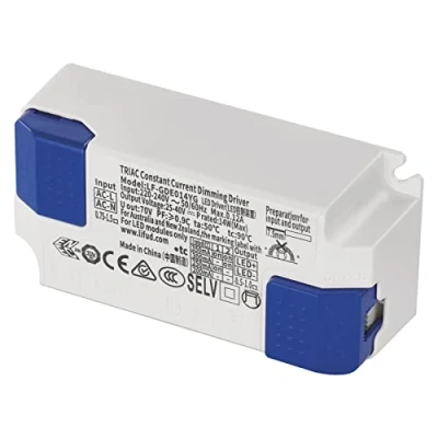 Afbeelding van EMOS Dimbare LED transformator Triac 14W, 200 350 mA, 25 40 V DC, constante spanning driver, voor inbouwlampen en plafondlampen NEXXO, dimmer, panelen