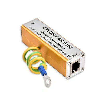 Afbeelding van 5V Voeding Bliksembeveiliging RJ45 RJ11 Adapter Ethernet Netwerk Overspanningsbeveiliging