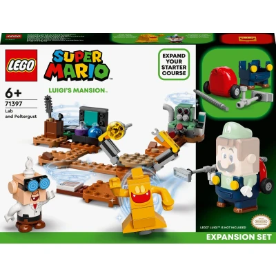 Afbeelding van LEGO Super Mario Uitbreidingsset Luigi&#039;s Mansion lab en Spookzuiger 71397