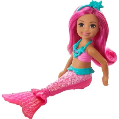 Afbeelding van Mattel Barbie Dreamtopia: kleine zeemeermin, roze