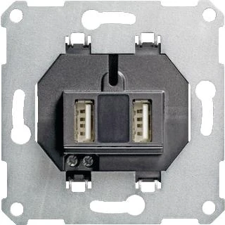 Afbeelding van Gira usb voedingsunit 2 voudig basiselement