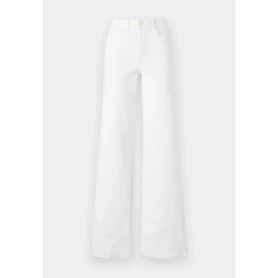 Afbeelding van JDY Jdyfelina FINA Wide leg, Dames, Maat: XSx32, White denim