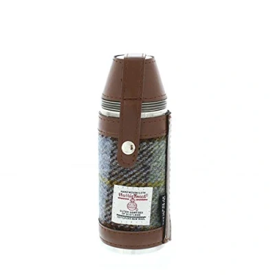 Afbeelding van Jachtfles MacLeod Tartan 4 bekertjes Harris Tweed Glen Appin of Scotland
