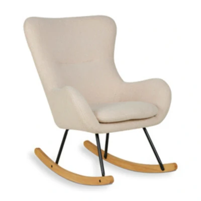 Afbeelding van Quax Schommelstoel Basic Sheep Beige