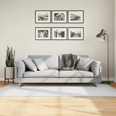 Afbeelding van Vloerkleed OVIEDO laagpolig 100x200 cm grijs